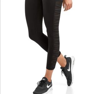 Avia Women's Active Lattice/Mesh Leggings